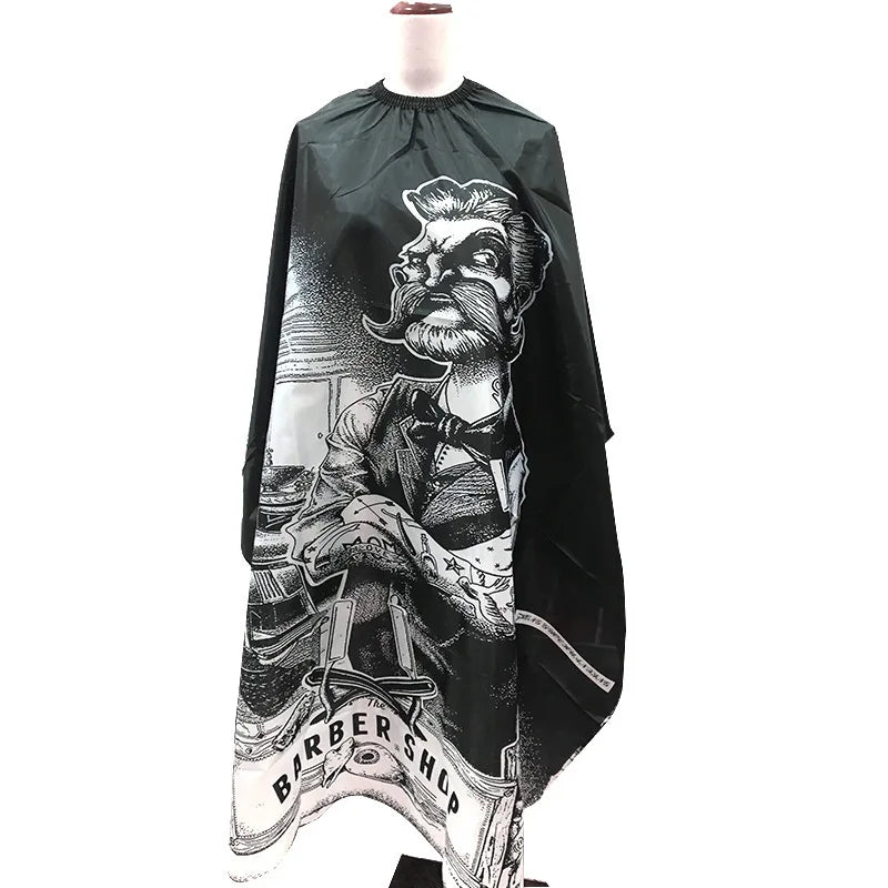 Antistatic Hairdresser Apron Hair Cut Cape Hairdress Gown Cape Hair Salon Barber Cutting Dye Apron Salon Styling Cloth