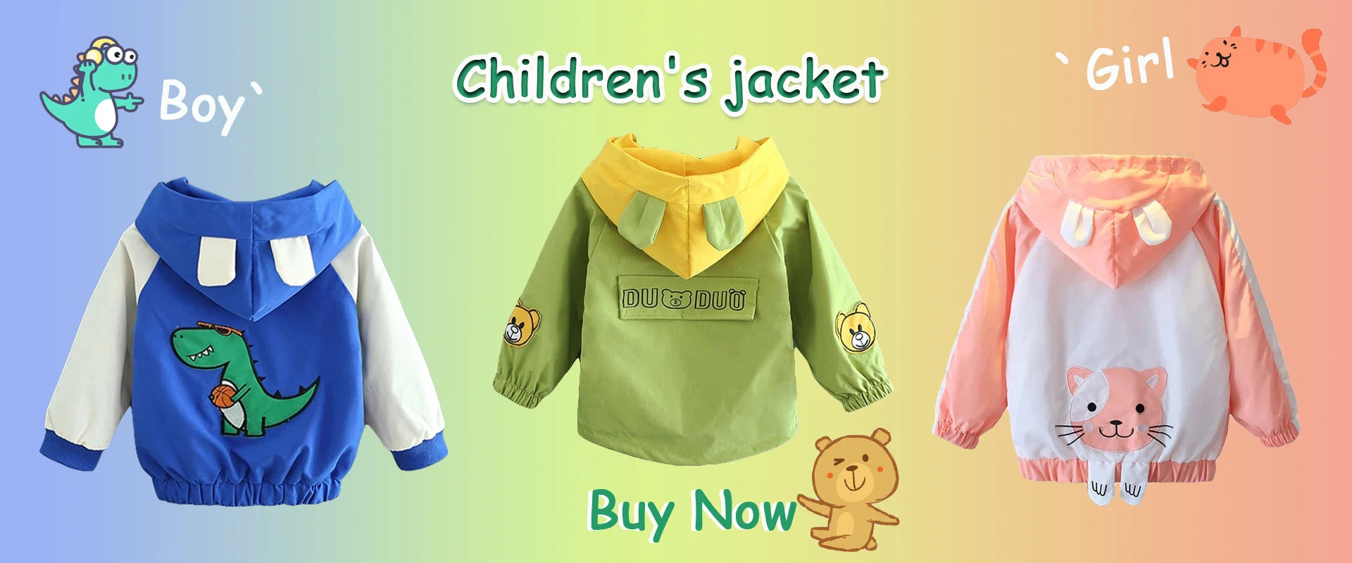 New Girls Denim Jacket Spring Autumn Cartoon Pattern Top Fashion Cowboys Cardigan Baby Casual Coats 0-6 Years