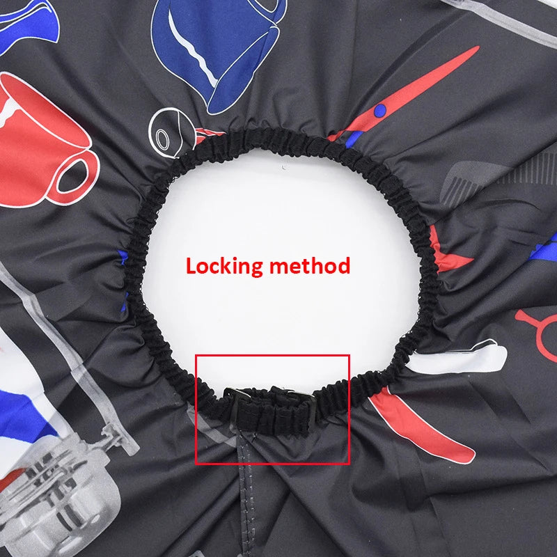 Antistatic Hairdresser Apron Hair Cut Cape Hairdress Gown Cape Hair Salon Barber Cutting Dye Apron Salon Styling Cloth
