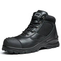 Genuine leather Work Boots Cowhide Safety Shoes Men waterproof Protection Shoes Puncture-Proof Indestructible shoes Steel Toe