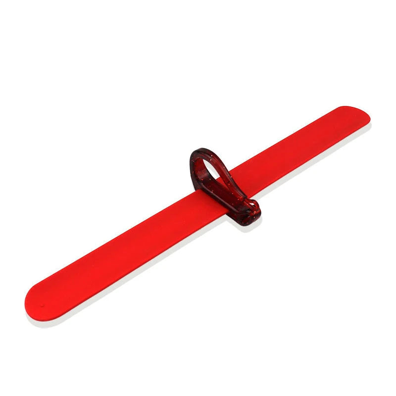 1Pcs Rubber Band Storage Wrist Strap Braiding Hair Ring Bracelet Perm Salon Stylist Barber Hair Accessories Rubber Band Holder