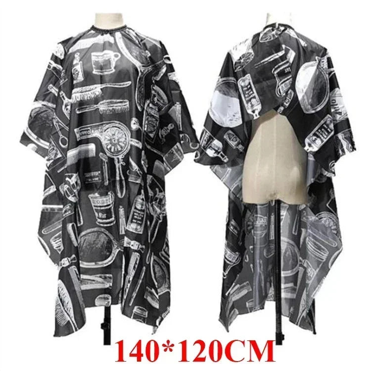 Antistatic Hairdresser Apron Hair Cut Cape Hairdress Gown Cape Hair Salon Barber Cutting Dye Apron Salon Styling Cloth