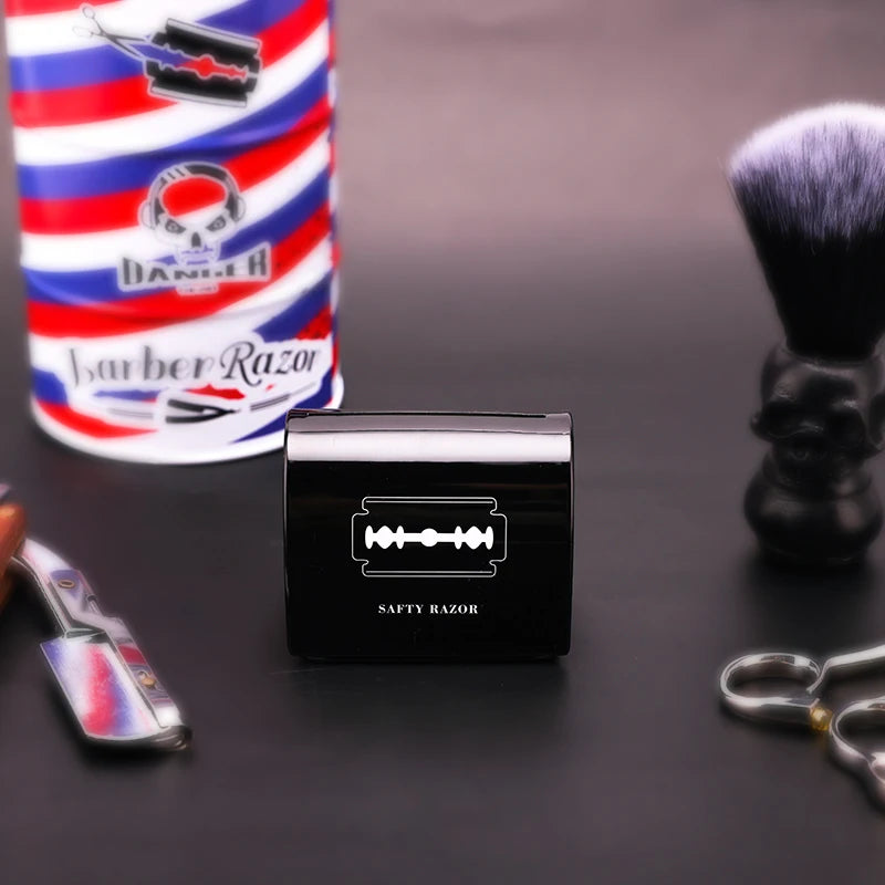 Barber Sharps Storage Box  Razor Blade Small Capacity Waste Collect Wast Hairdresser Waste Cutting Tool Recycling Safety Case