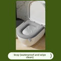 EVA High-foam Waterproof Toilet Seat Cushion, Thickened Toilet Mat for Home, Warm, Washable, Quick-drying Toilet Seat Cover