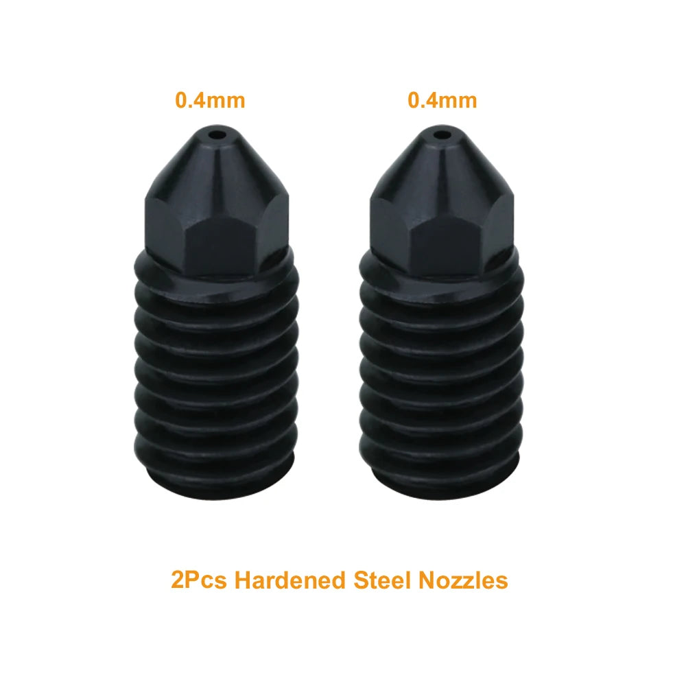 For REVO Hotend Nozzle 0.2 0.4 0.6 0.8mm Upgraded High Flow Nozzles Hardened Steel Material 3D Printer Part Detachable