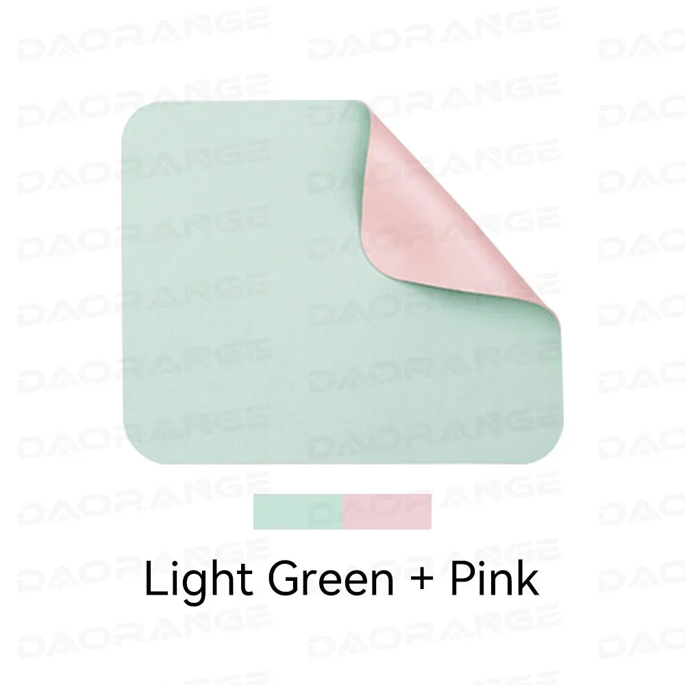Small PU mouse pad Non-Slip Gaming Desktop Mouse Pad Waterproof Anti-Scratch Easy To Clean Mat For PC Laptop Desktop