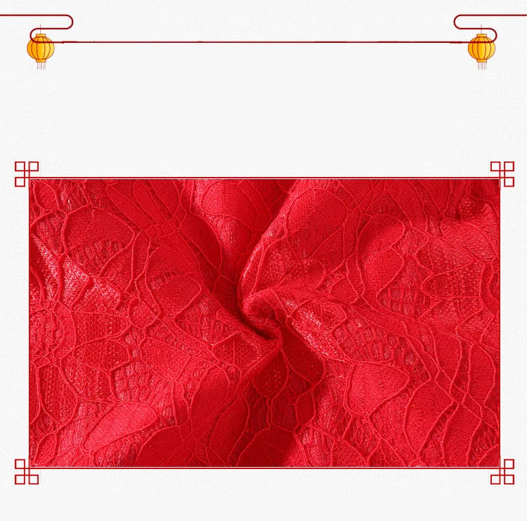 Baby Clothes Chinese Style New Year Clothes Thickened Baby Crawling Clothes Bodysuit Baby Clothes Winter Clothes