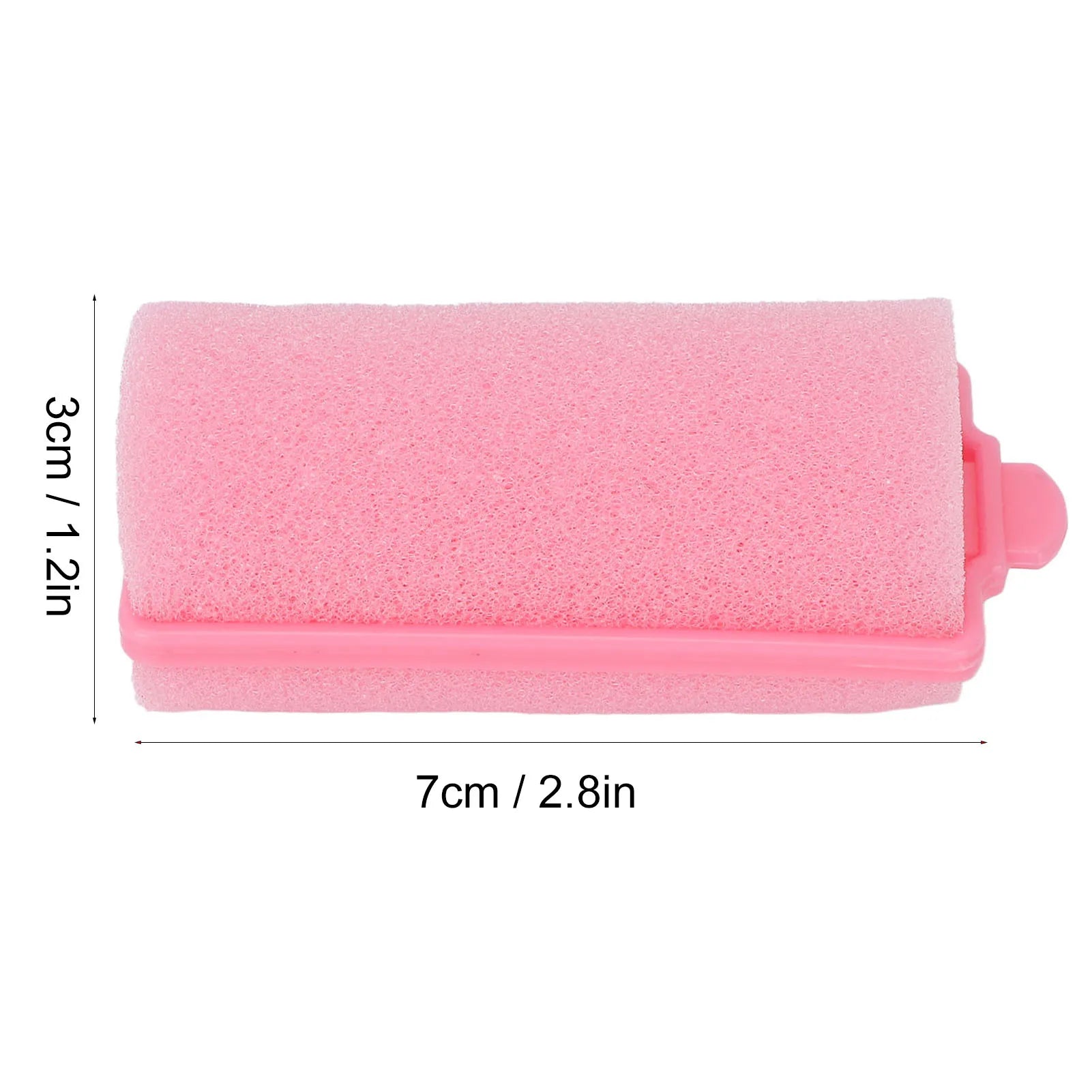 12pcs Soft Magic Sponge Foam Hair Rollers Hairdressing Tool Kit Women Styling Not Hurt Hair Heatless Curlers Professional Home