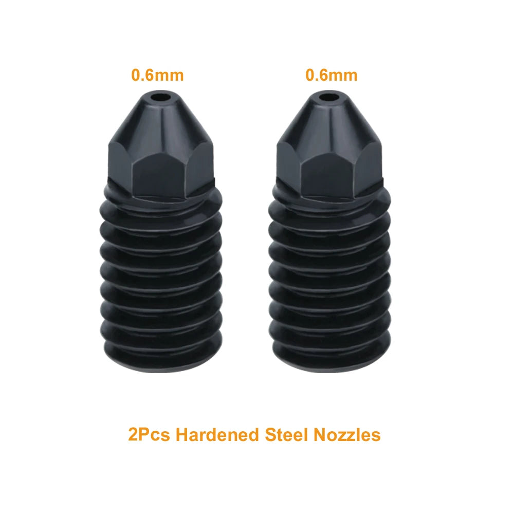 For REVO Hotend Nozzle 0.2 0.4 0.6 0.8mm Upgraded High Flow Nozzles Hardened Steel Material 3D Printer Part Detachable