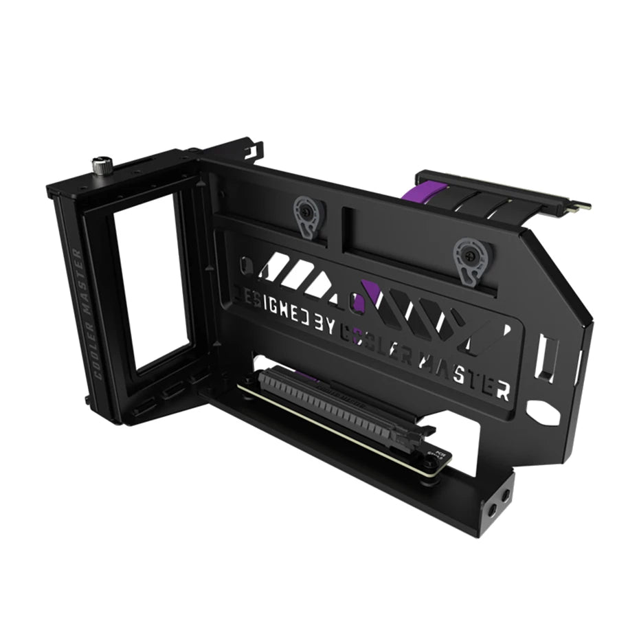 Cooler Master PCIE4.0 x16 V3 Universal Vertical GPU Holder Kit Graphics Card Steering Bracket GPU Bracket Extension Cable 300MM