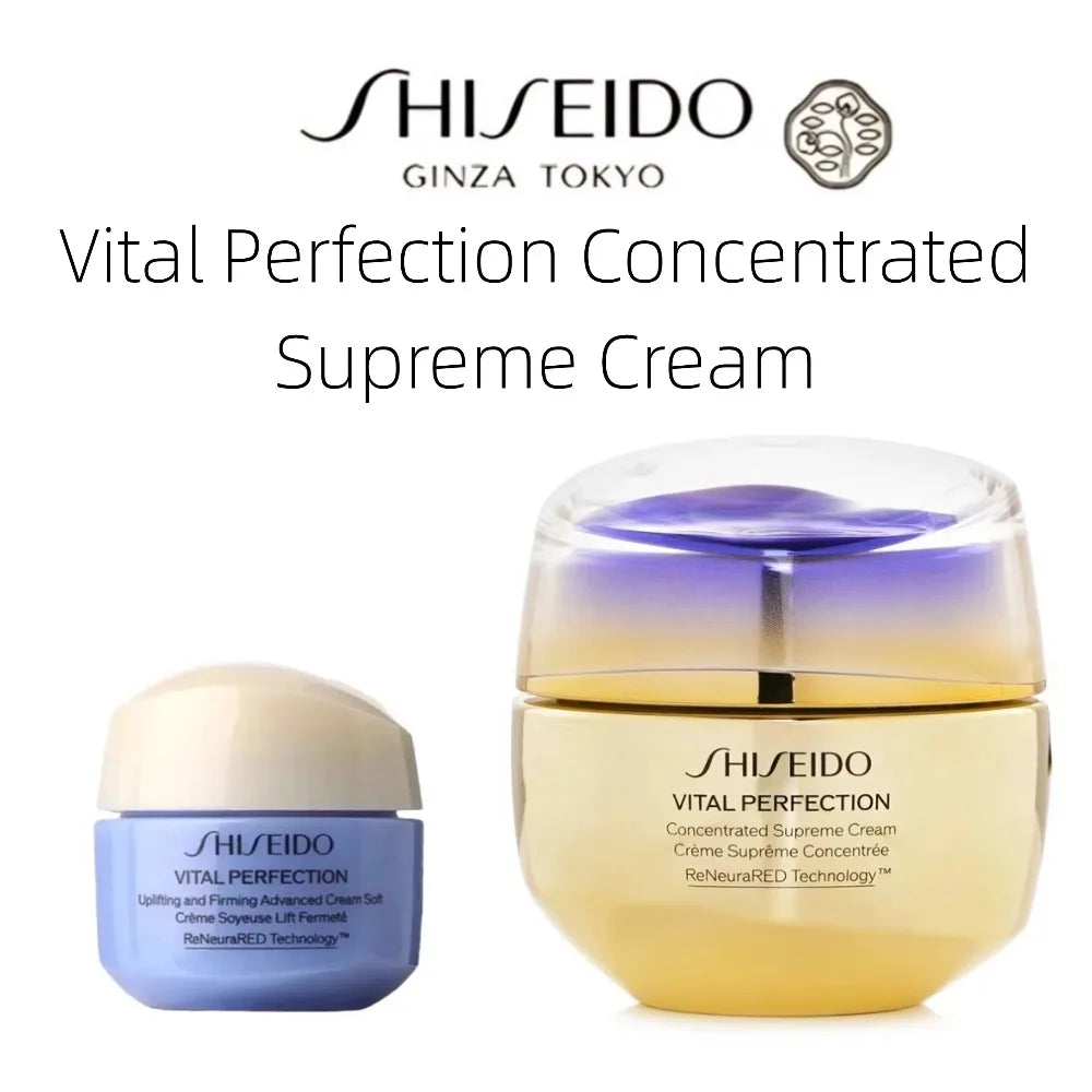 SHISEIDO Vital Perfection Cream SPF 30 (15ml/50ml), for Normal to Dry Skin - Visibly Lifts & Firms, Original Japanese Skin Cares