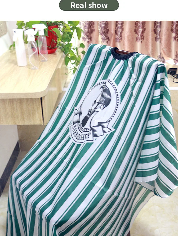 Antistatic Hairdresser Apron Hair Cut Cape Hairdress Gown Cape Hair Salon Barber Cutting Dye Apron Salon Styling Cloth