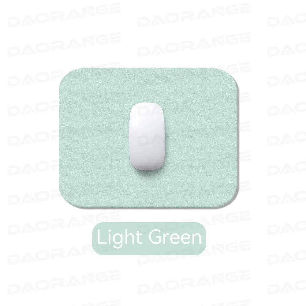 Small PU mouse pad Non-Slip Gaming Desktop Mouse Pad Waterproof Anti-Scratch Easy To Clean Mat For PC Laptop Desktop