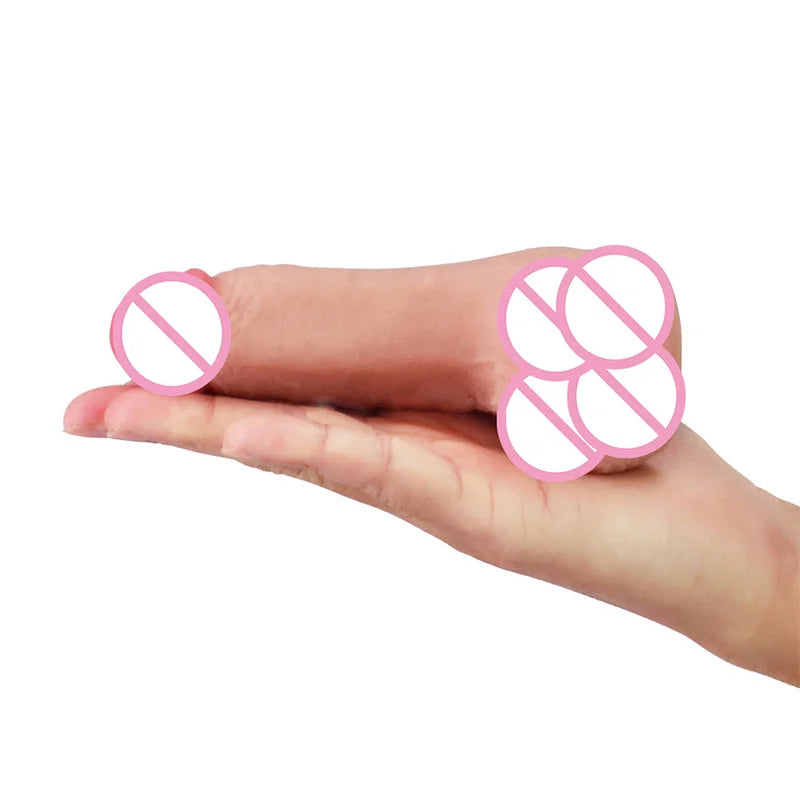 Ftm Packer Ultra Soft Realistic Short Small Dildo Dress Male Genitalia Transgender STP Prosthetics Penis