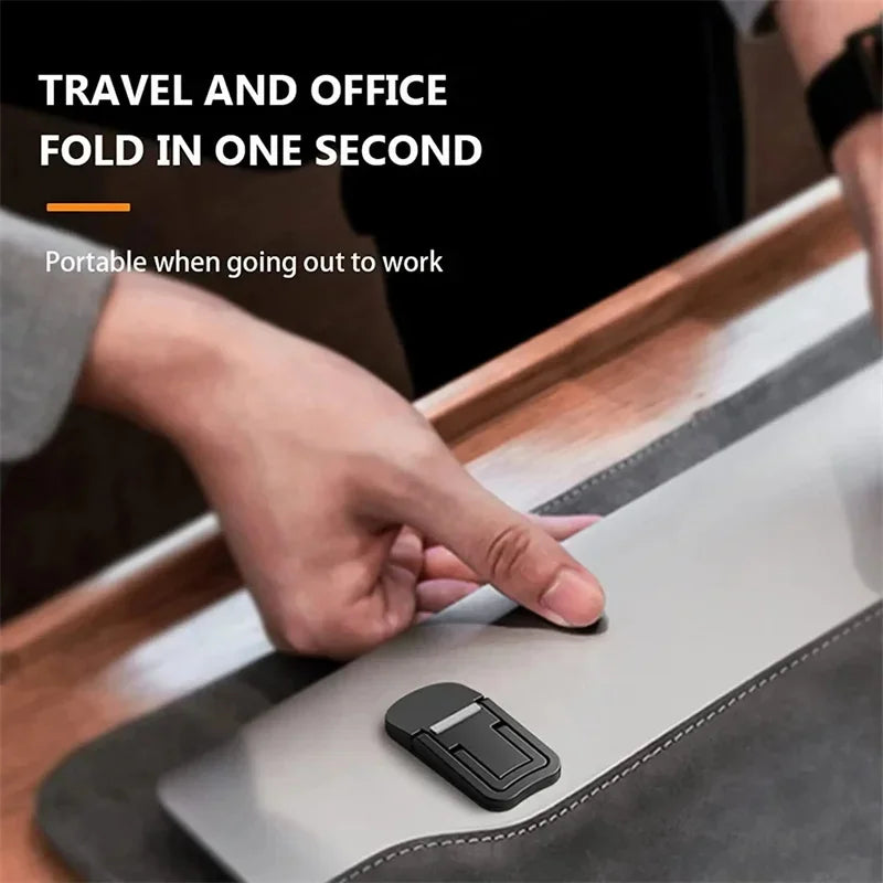 Adjustable Foldable Laptop Stand Mini Legs Ultra-thin Portable Support For Lenovo Notebook Cooling Holder Feet Invisible Bracket