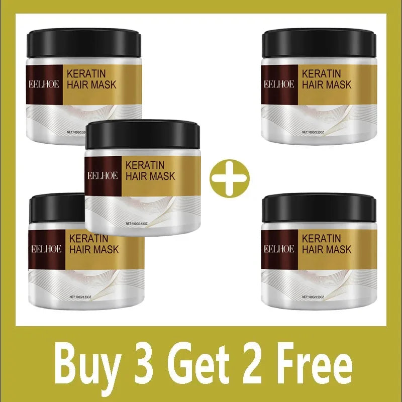 Hair Membrane Natural Repair Hair Mask Prevent Dryness Split Ends Repair Damage Frizz Tangles Soft Smooth Hair Care Products