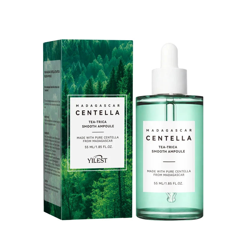Madagascar Centella Asiatica Serum 55ml - Sensitive skin soothing formula with acne fighting，deep moisturizing benefits for face-6
