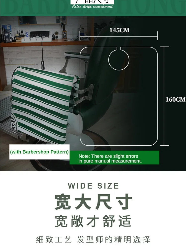 Antistatic Hairdresser Apron Hair Cut Cape Hairdress Gown Cape Hair Salon Barber Cutting Dye Apron Salon Styling Cloth