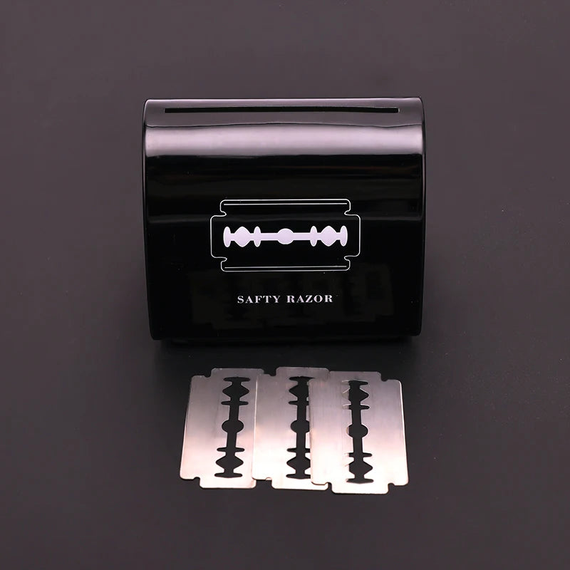 Barber Sharps Storage Box  Razor Blade Small Capacity Waste Collect Wast Hairdresser Waste Cutting Tool Recycling Safety Case