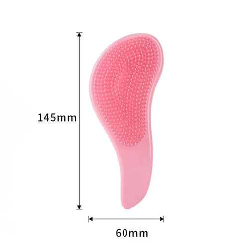 1PC Magic Handle Comb Detangling Hair Brush 9 Bright Colors Shower Massage Hairbrush Hairdressing Combs Salon Hair Styling Tools