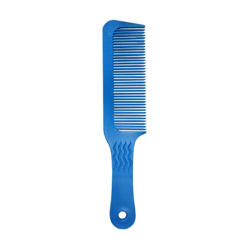 Salon-Grade Teasing Hair Comb - Rounded Wavy Teeth Barber Comb, Flat Top Styling Comb, Hairdressing Tool