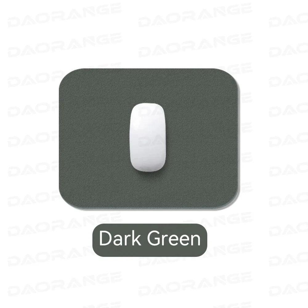 Small PU mouse pad Non-Slip Gaming Desktop Mouse Pad Waterproof Anti-Scratch Easy To Clean Mat For PC Laptop Desktop